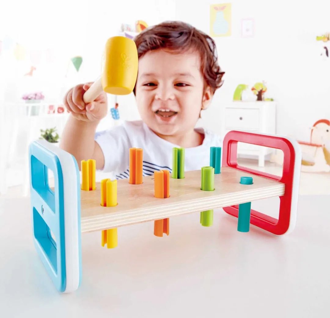 Hape Regenboog Hamerbank E0506