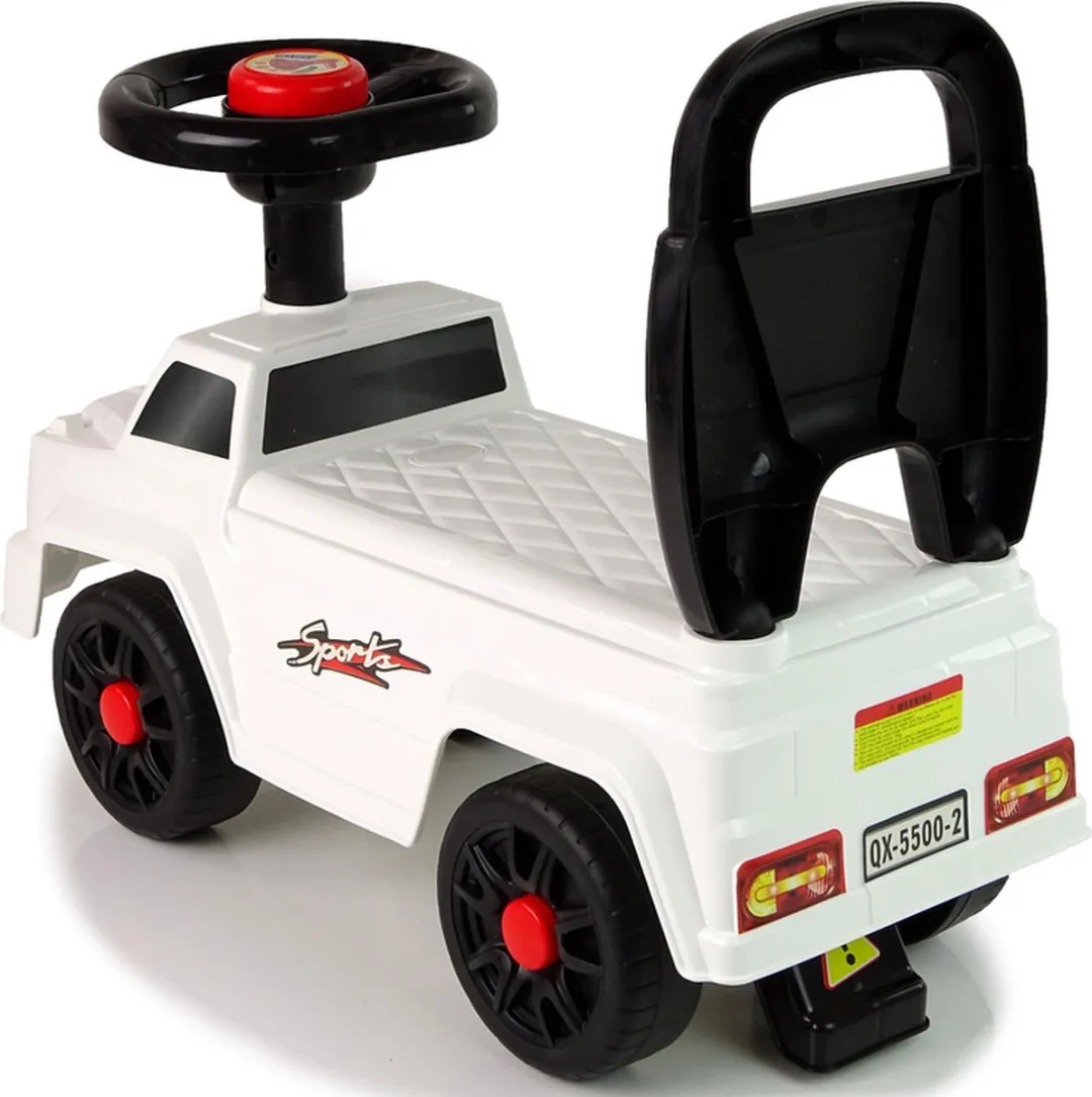 Lean Toys Starlight Traversing Mercedes Loopauto - 47x22x39cm Wit