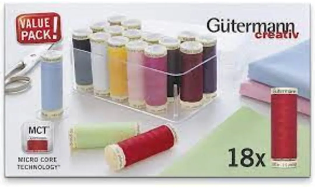 Gutermann Naaidoos met 18 Stuks - 10 Kleuren