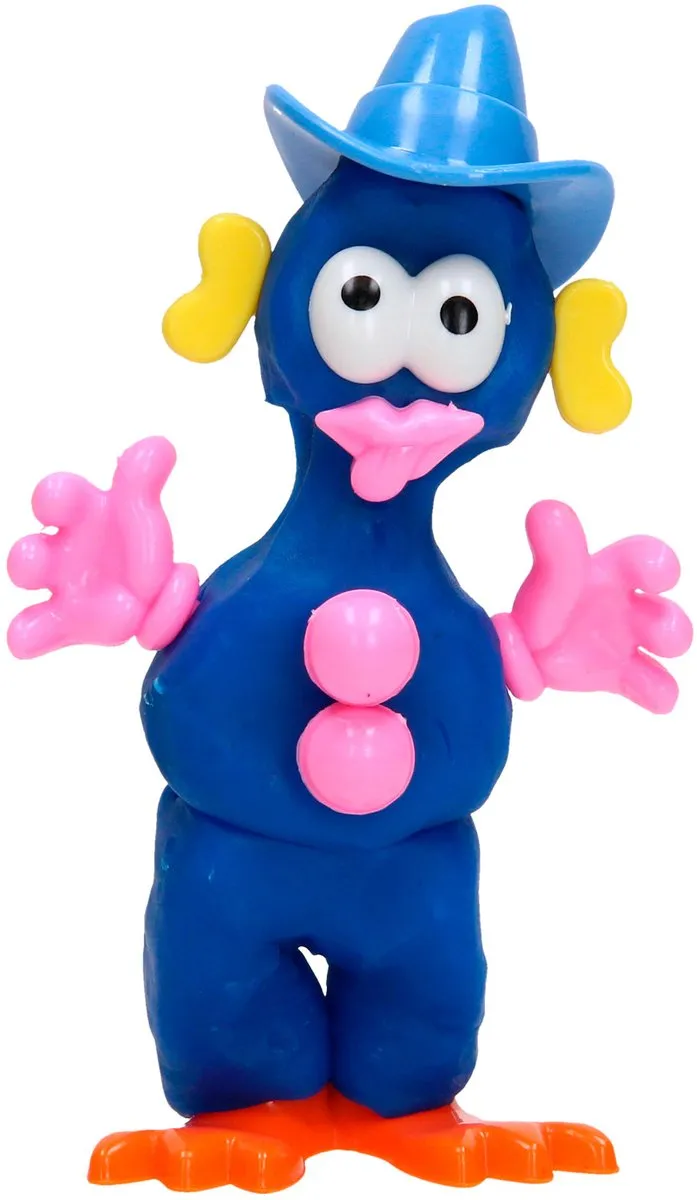 Creall Funny Characters Klei Vormset - Geel - 1 Stuk
