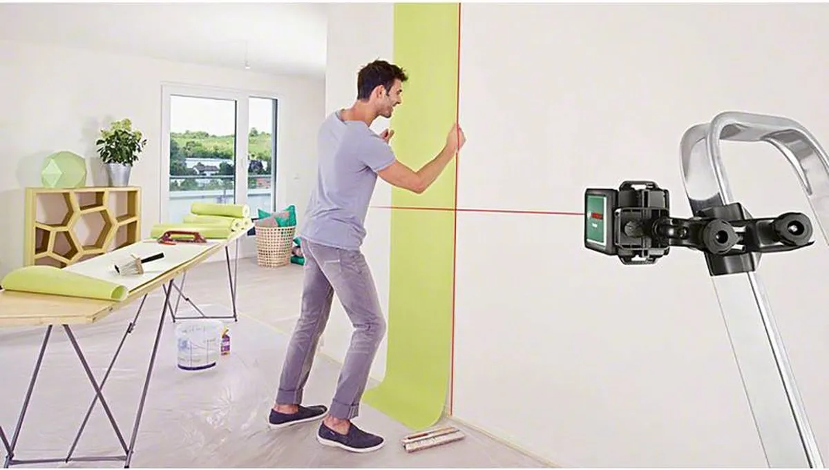 Bosch Quigo III Kruislijnlaser - Rood - 06036635Z0