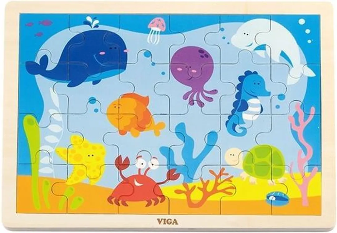 Viga Toys Oceaan Legpuzzel