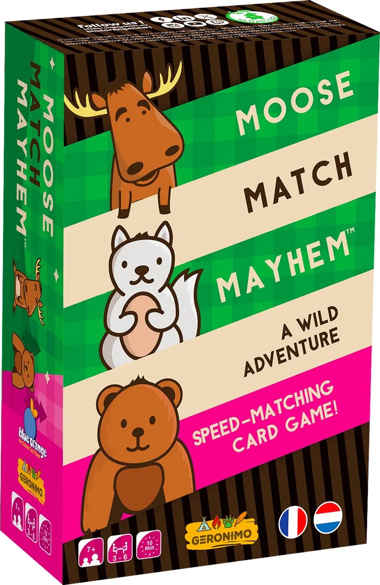 Geronimo Games Moose Match Mayhem Kaartspel