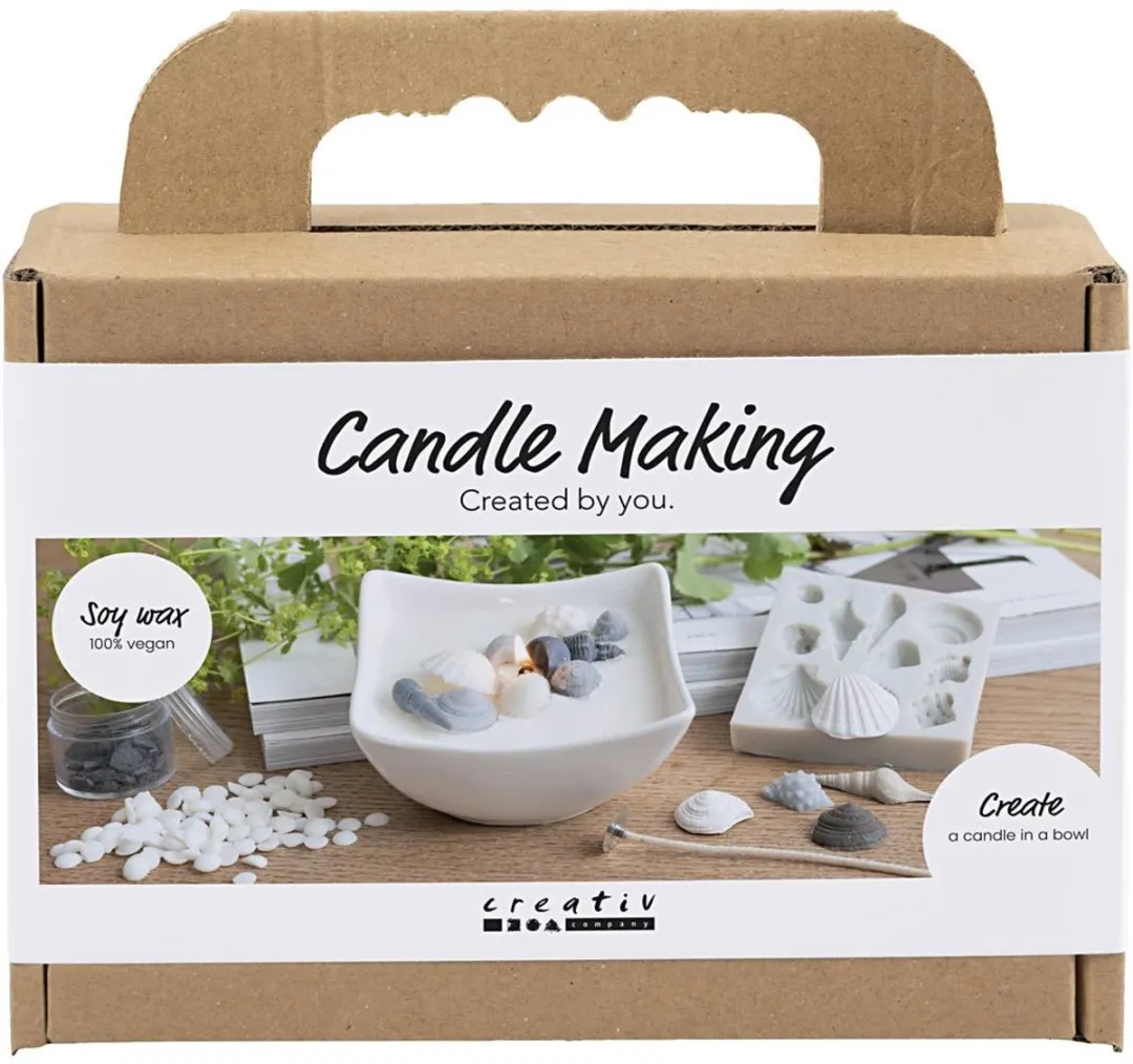 Creativ Company Mini Hobbyset Kaarsen Maken Schelpen
