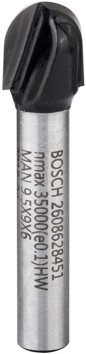 Bosch Halfrond Profiel Frees Kogeldubbel 9.5x4.7x6mm