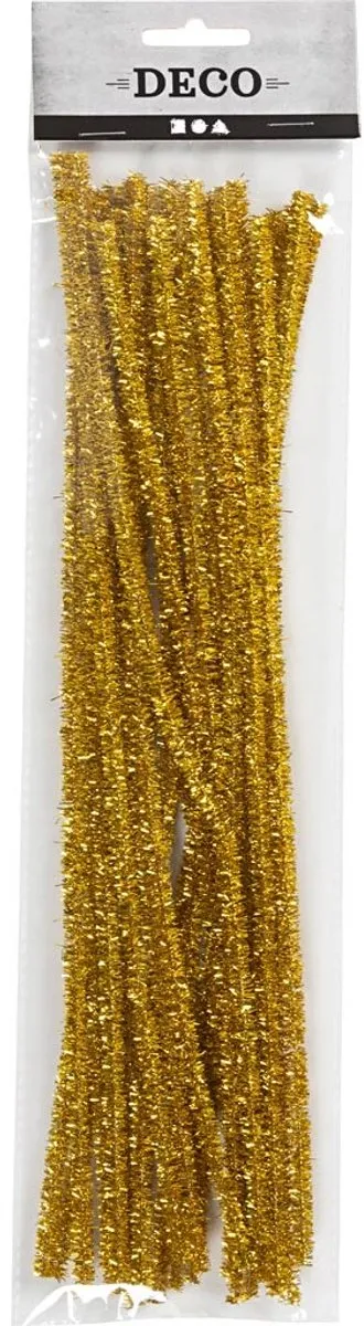 Creativ Company Chenilledraad Goud 6mm - 24 Stuks