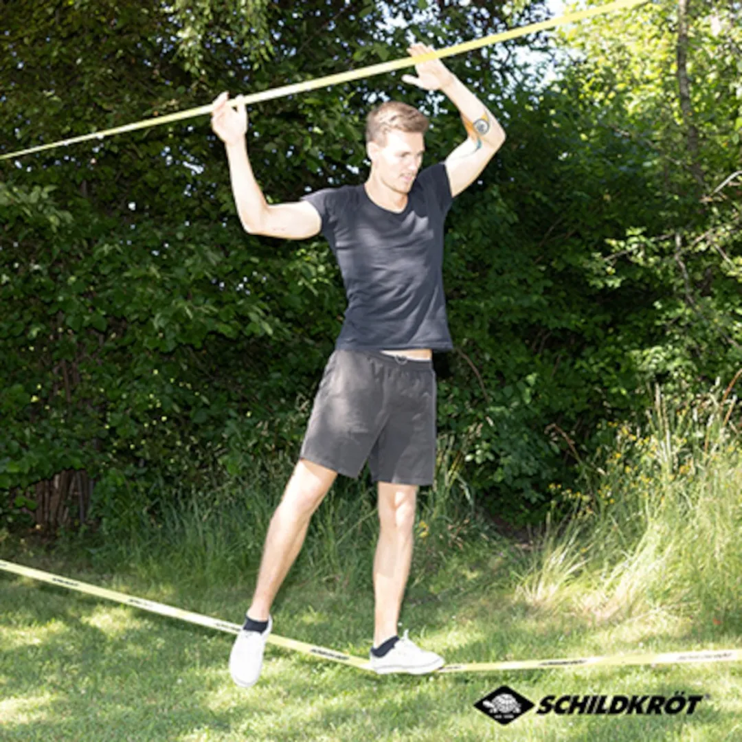 Schildkröt Slackline 15m - Geel
