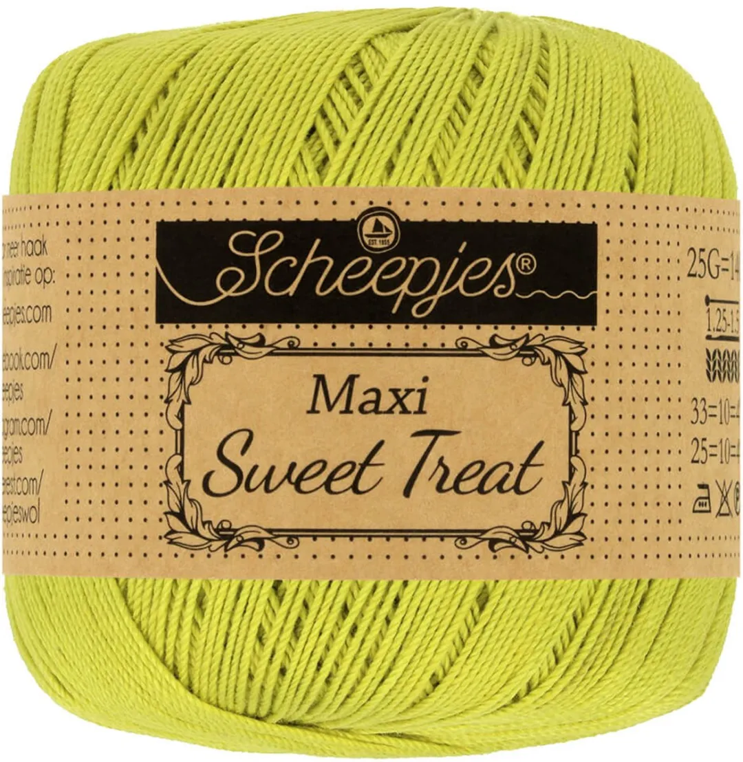 Scheepjes Maxi Sweet Treat 245 Green Yellow