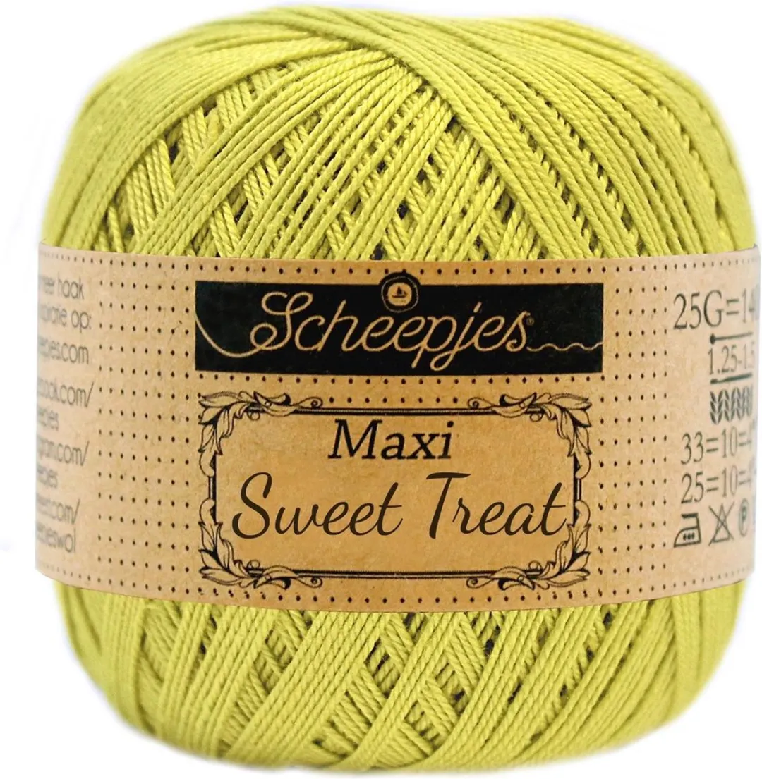 Scheepjes Maxi Sweet Treat 245 Green Yellow