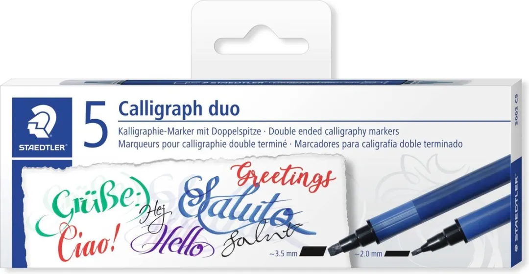 STAEDTLER Design Journey Calligraph Duo 3002