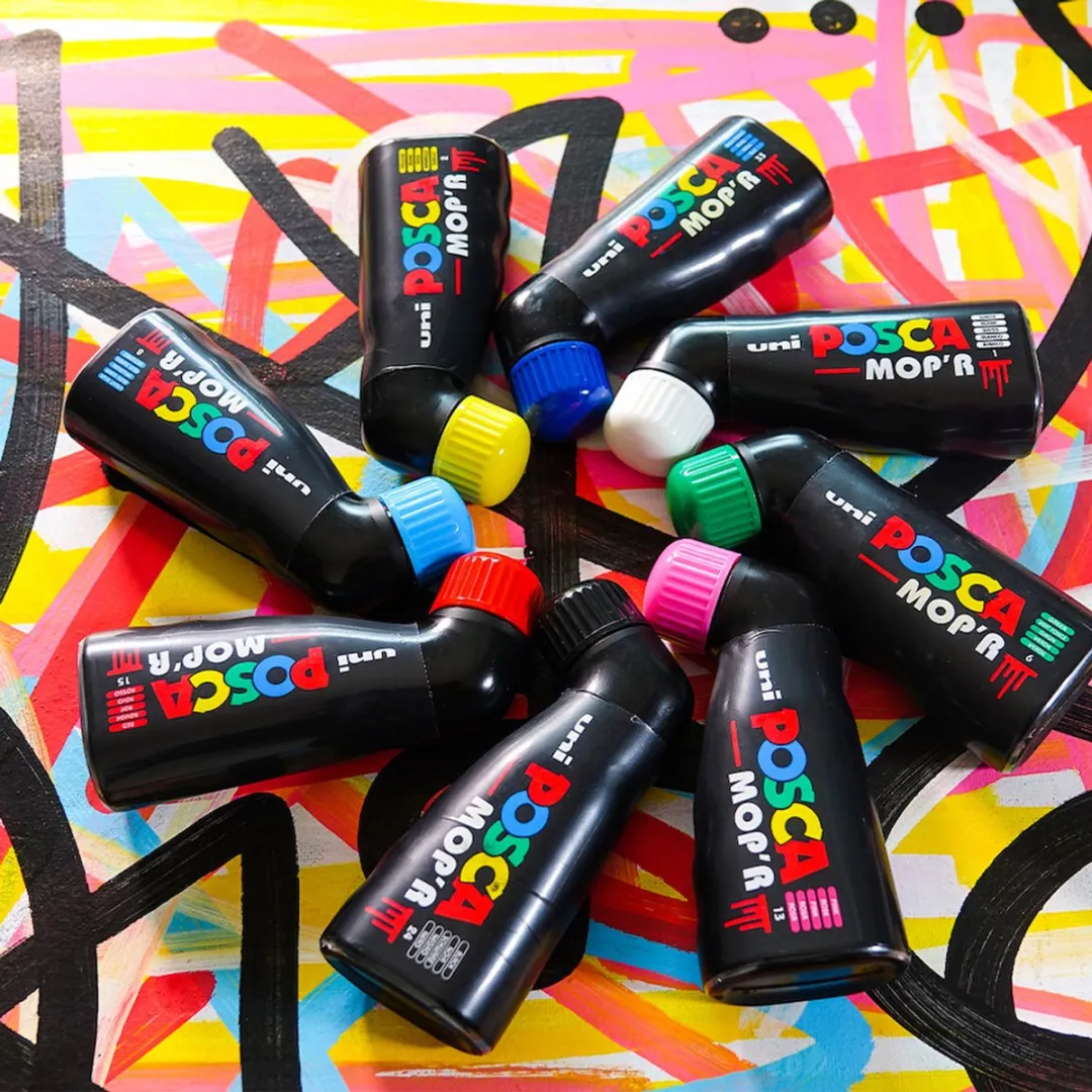 Posca Mop'R XXL Verfmarker 3-19mm - Zwart