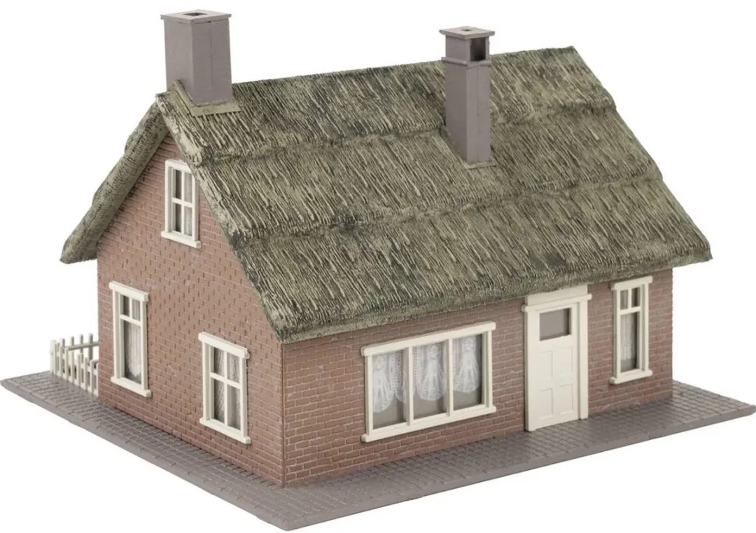 Faller H0 Noord-Duits Huis met Rieten Dak - Multi