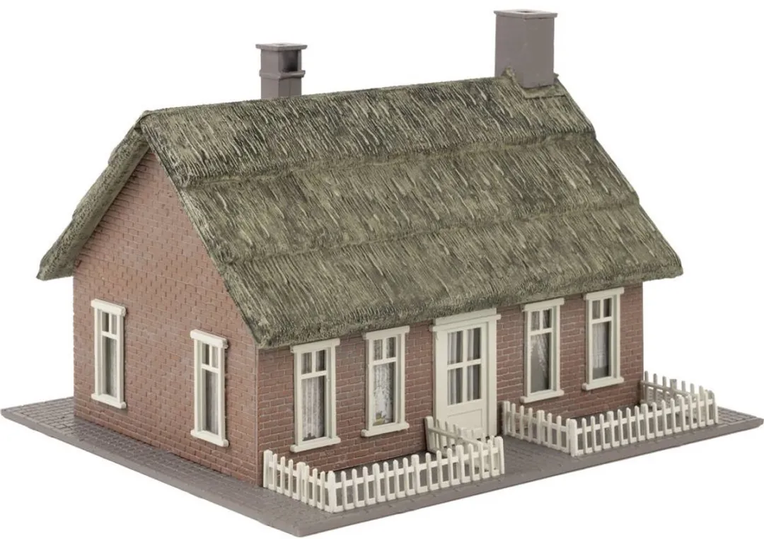 Faller H0 Noord-Duits Huis met Rieten Dak - Multi