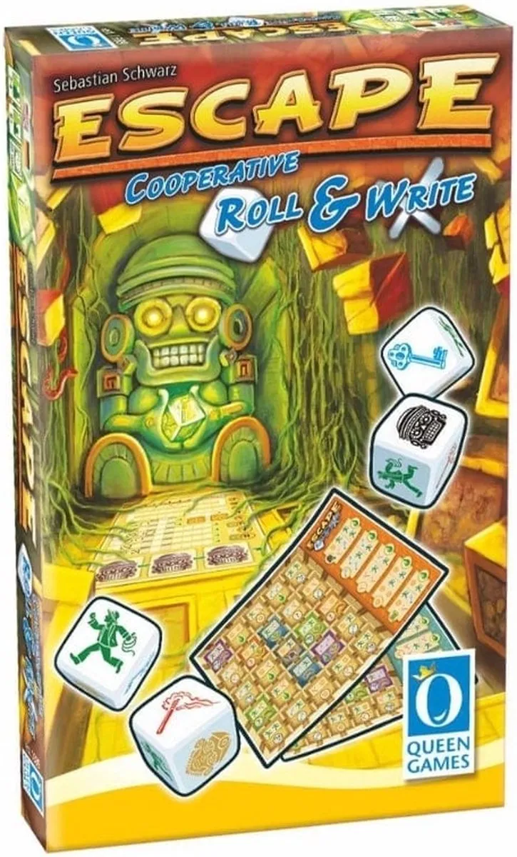 Queen Games Escape Roll & Write - 2-4 Spelers