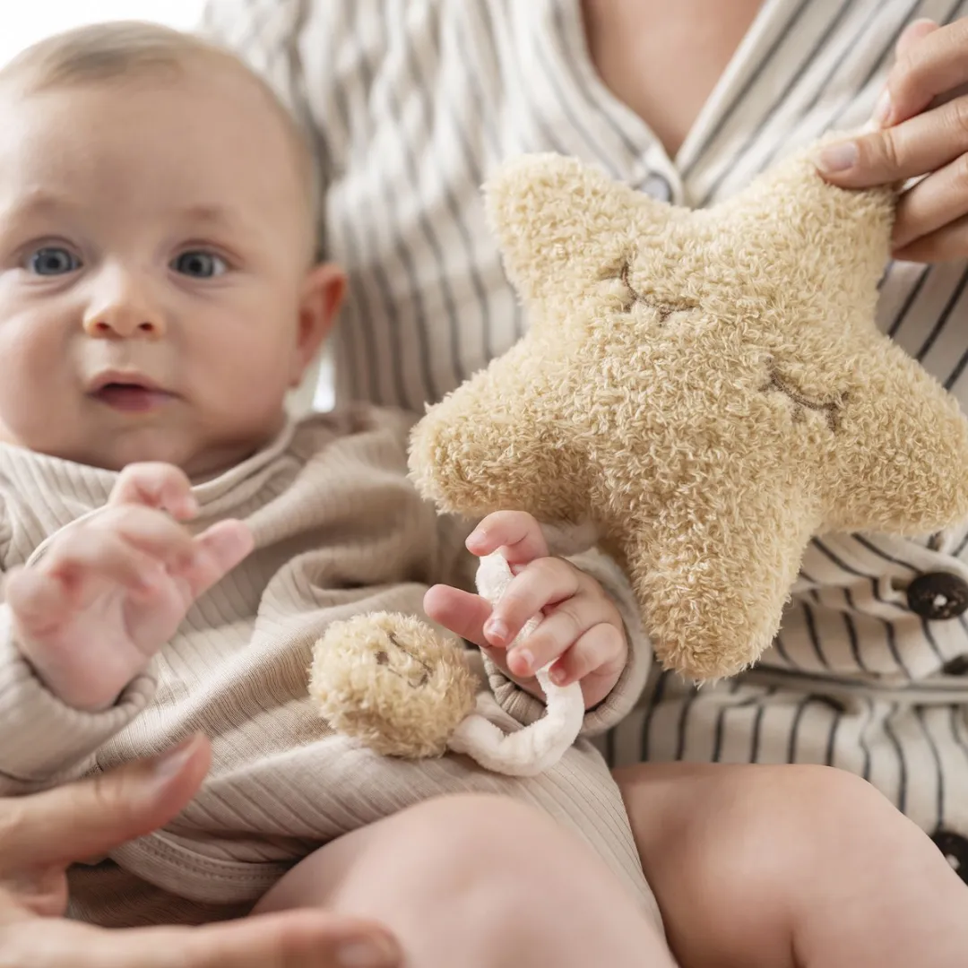 Nattou Teddy Muziekknuffel Ster 20cm - Honing