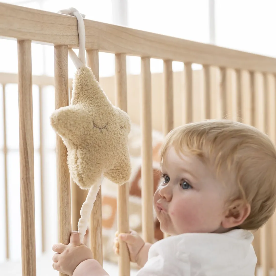 Nattou Teddy Muziekknuffel Ster 20cm - Honing