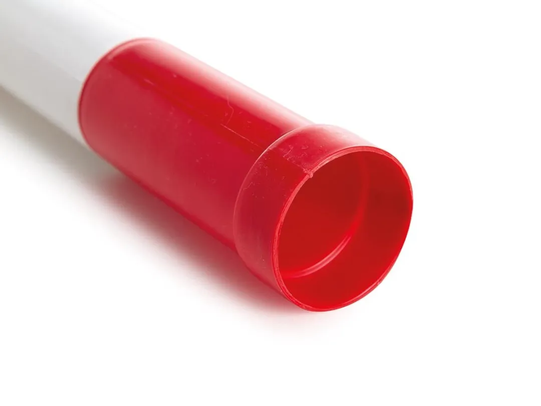 Perel Afzetpaal 90cm - Rood/Wit