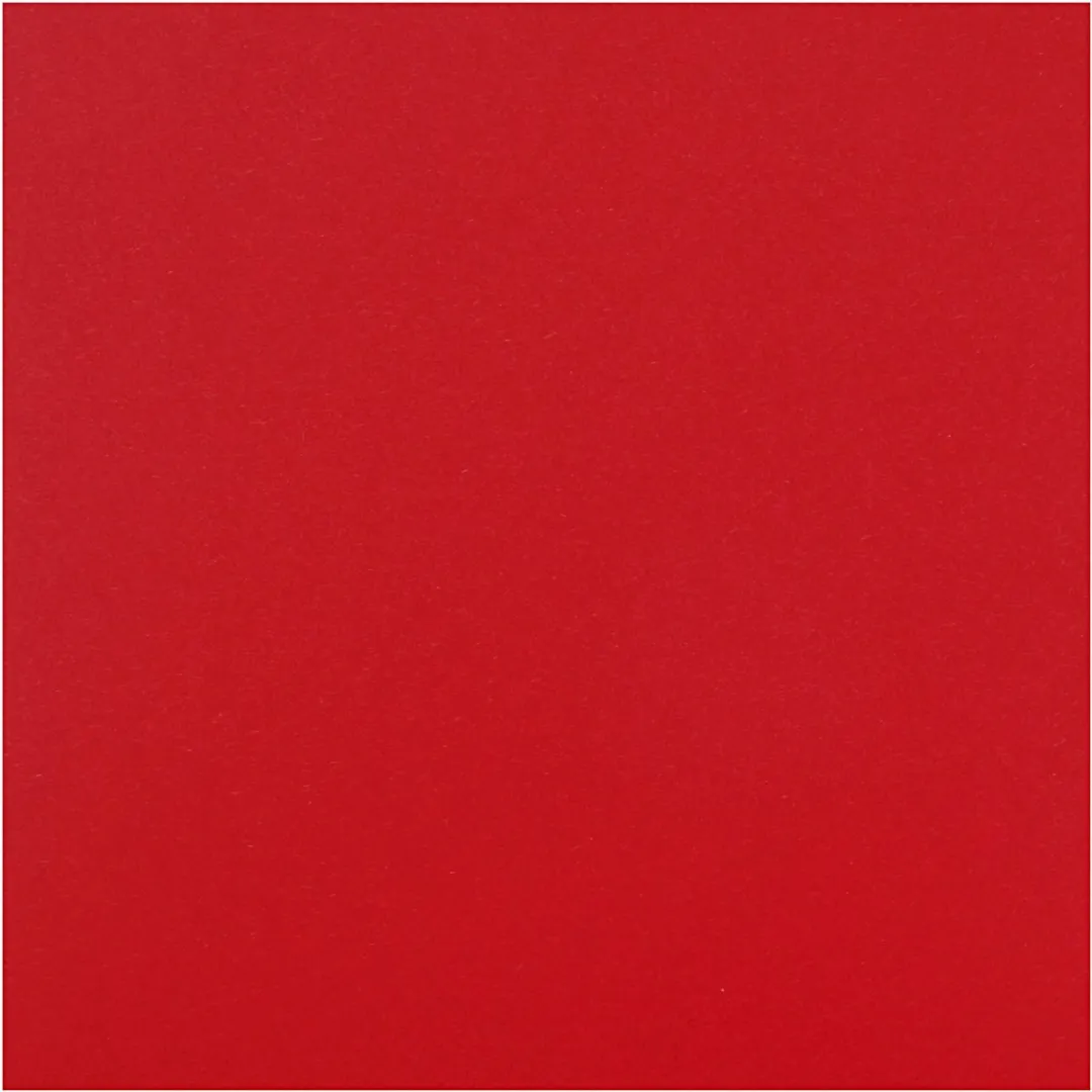 Creativ Company Kaarten & Enveloppen 15x15cm Rood - 4 Stuks