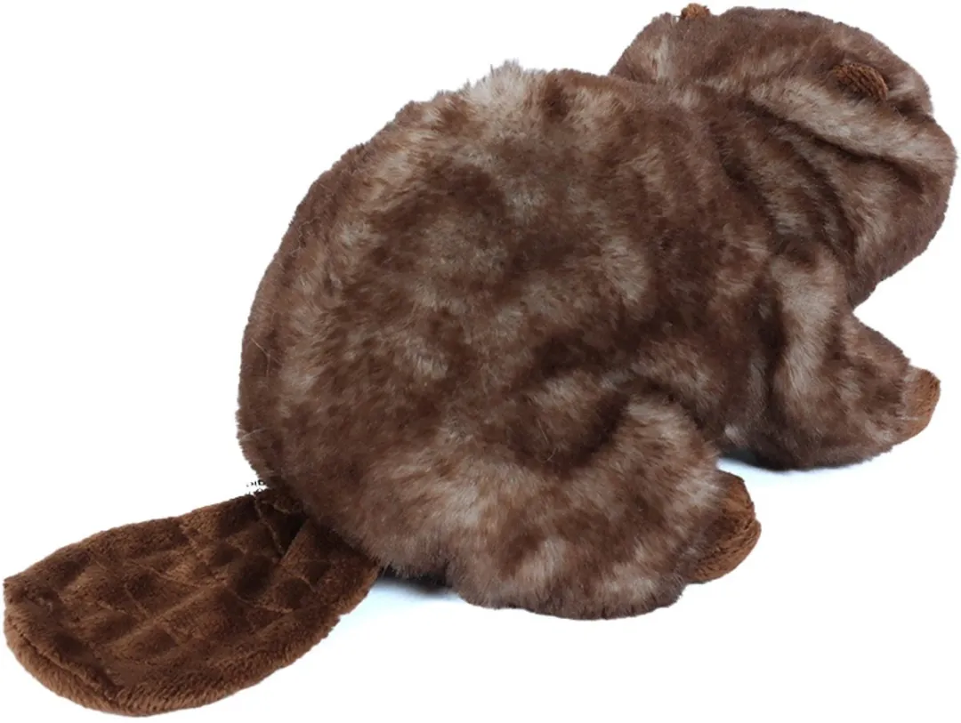 PIA Soft Toys Bever Knuffel - Bruin - 18 cm