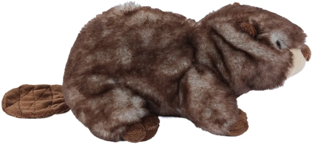 PIA Soft Toys Bever Knuffel - Bruin - 18 cm