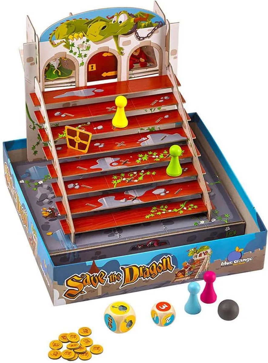 Geronimo Games Save the Dragon Behendigheidsspel - 2-4 Spelers