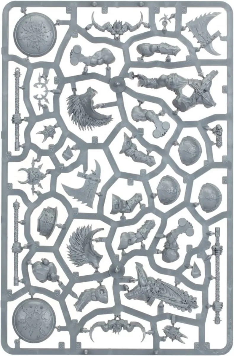 Games Workshop Slaves to Darkness Ogroid Theridons - 96 Onderdelen