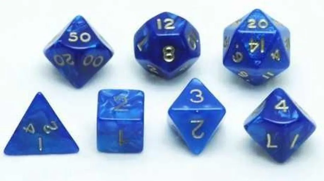HOT Games Dobbelstenen Set 7 Stuks
