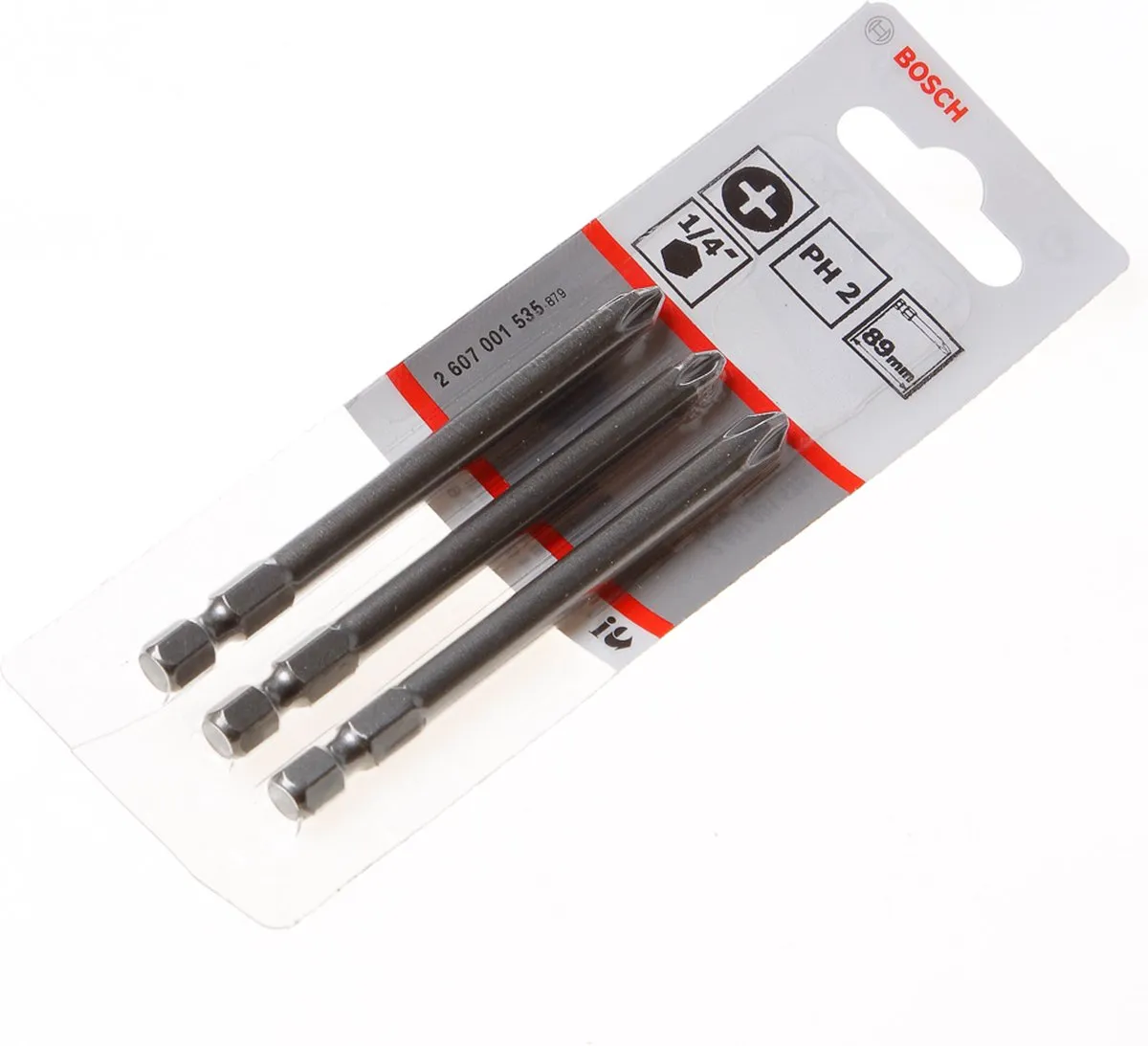 Bosch Bit PH2 2,89mm - 3 Stuks