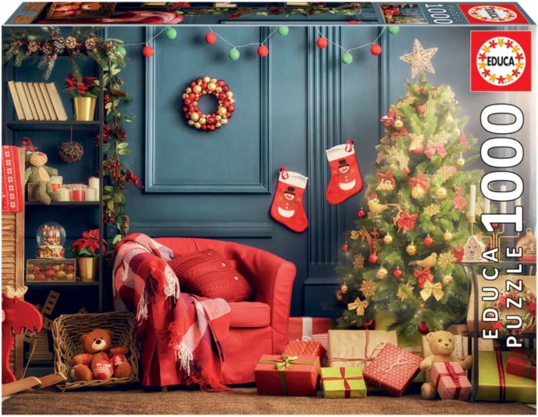 Educa Kerstpuzzel 1000 Stuks