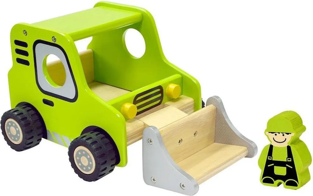 I'm Toy Bulldozer IM29561 - Groen