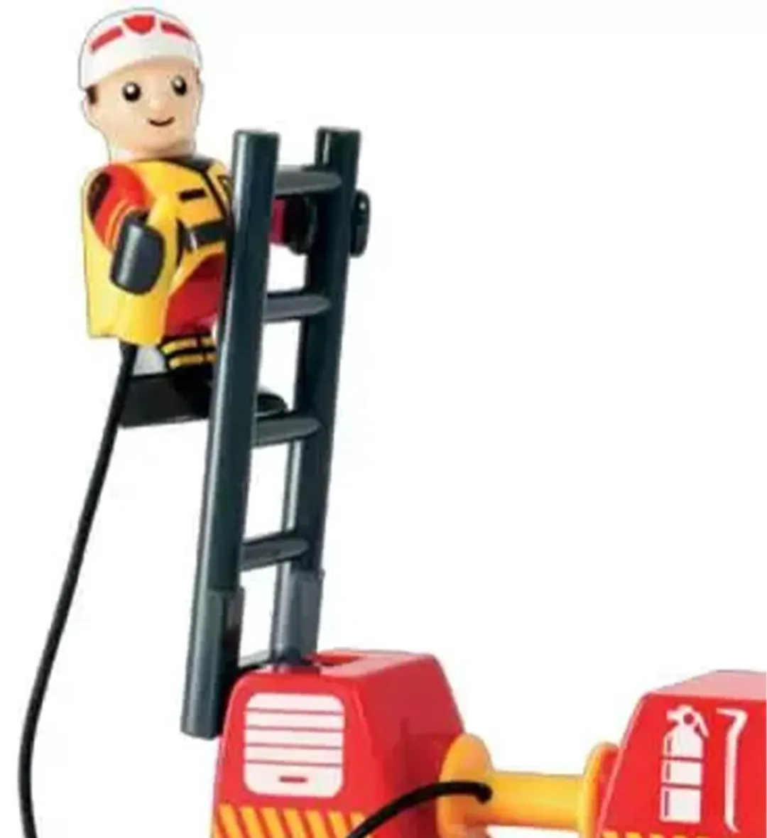 BRIO Brandweer Locomotief 33811 - Treinbaanonderdeel - Rood