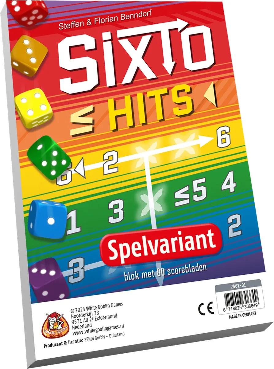 White Goblin Games Sixto: Hits Uitbreiding