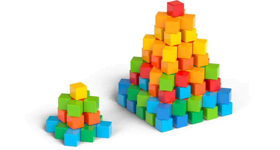 Geomag Magicube Gerecycled Bouwblokken 128 Stuks - Multicolor