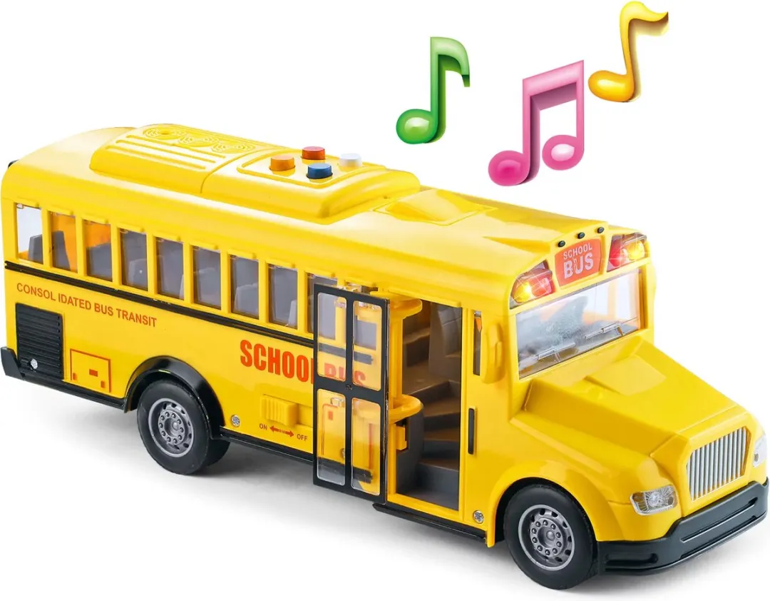 698 Jian Sheng Schoolbus JS-125 Speelgoedbus