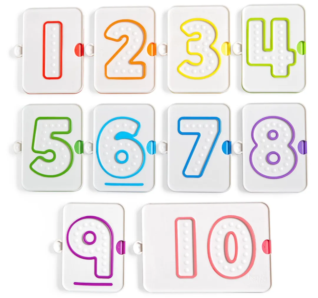 Learning Resources Sensorische Cijfertrays Multicolor
