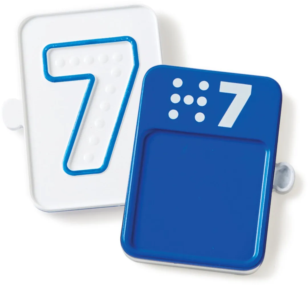 Learning Resources Sensorische Cijfertrays Multicolor