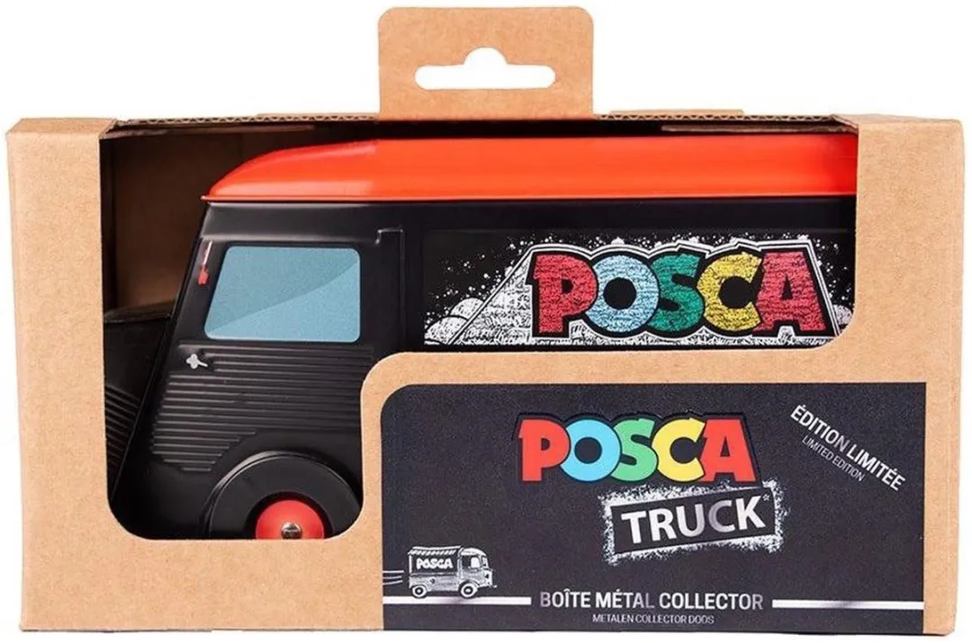 Posca Pigmentmarker PC5M Set in Truck V2 5 Stuks Aanvullende Kleuren