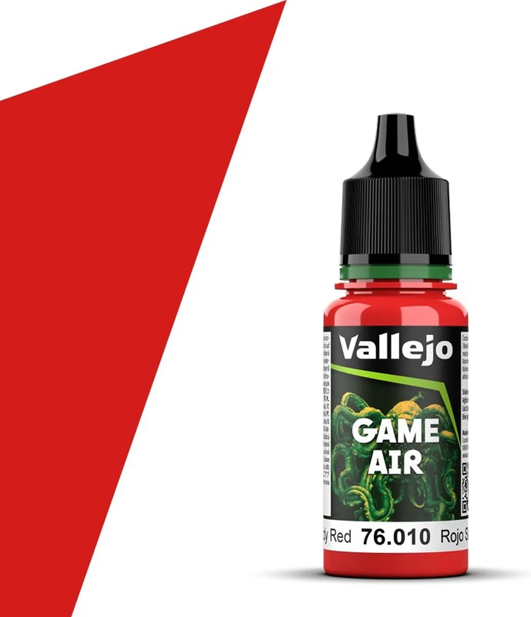 Vallejo Game Air Bloody Red Acrylverf 18ml