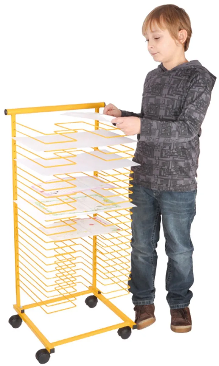 Eduplay Droogrek Papier Geel - Multicolor