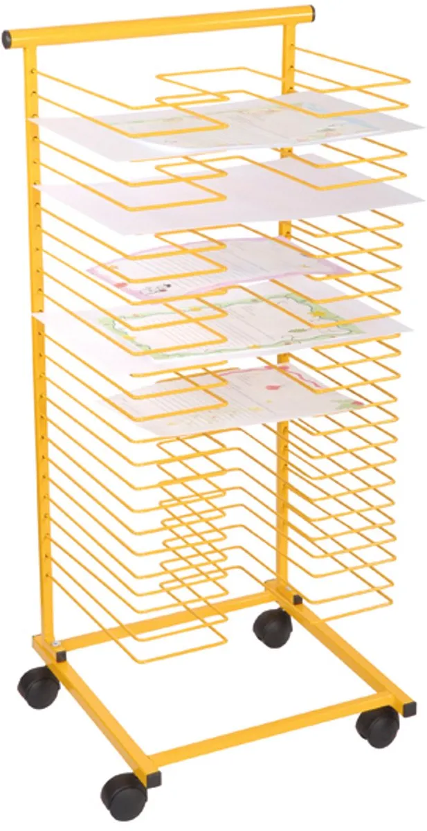 Eduplay Droogrek Papier Geel