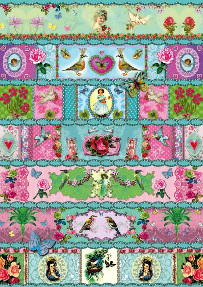Schmidt Spiele Paradijs Banderolen Legpuzzel 500 Stuks - Multicolor