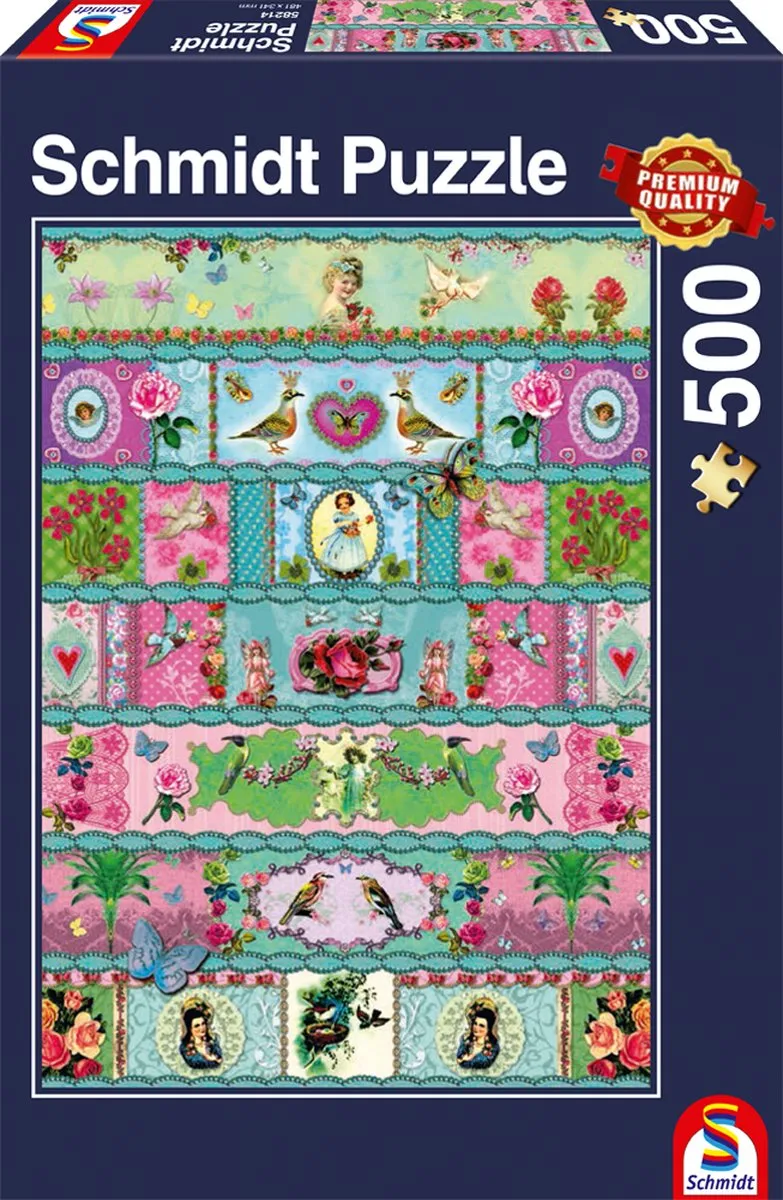 Schmidt Spiele Paradijs Banderolen Legpuzzel 500 Stuks