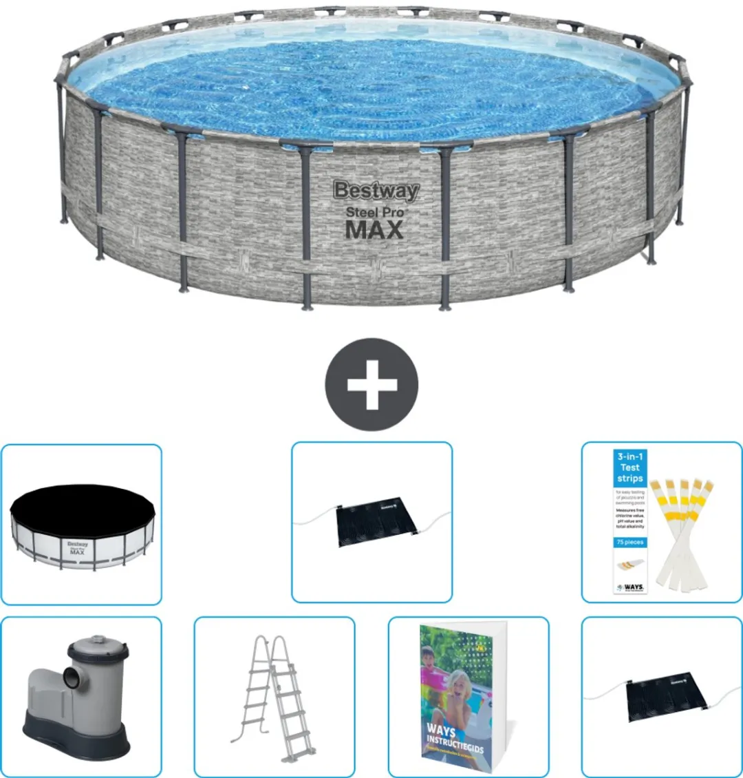 Bestway Steel Pro MAX Zwembad 549cm