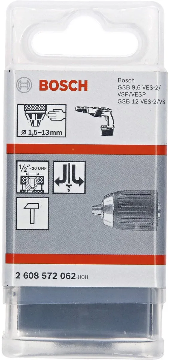 Bosch Snelspanboorhouder 2608572034 - 2 tot 13 mm