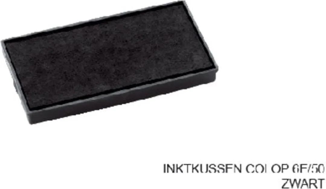 Colop Stempelkussen E/50 - 5 Stuks Zwart