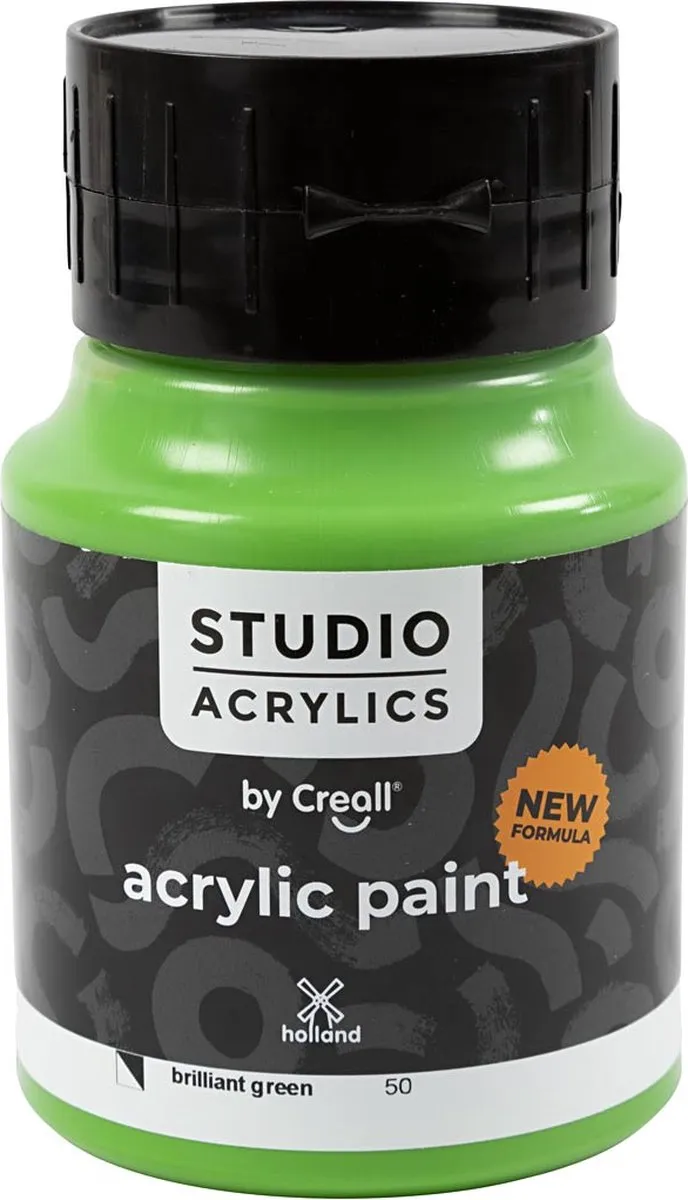 Creativ Company Creall Studio Acrylverf Groen Briljant Green 500ml
