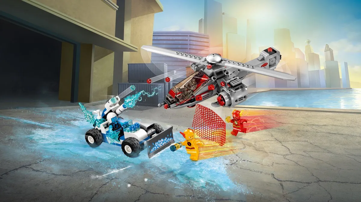 LEGO Super Heroes Speed Force Vriesachtervolging 76098 - 271 Stukken