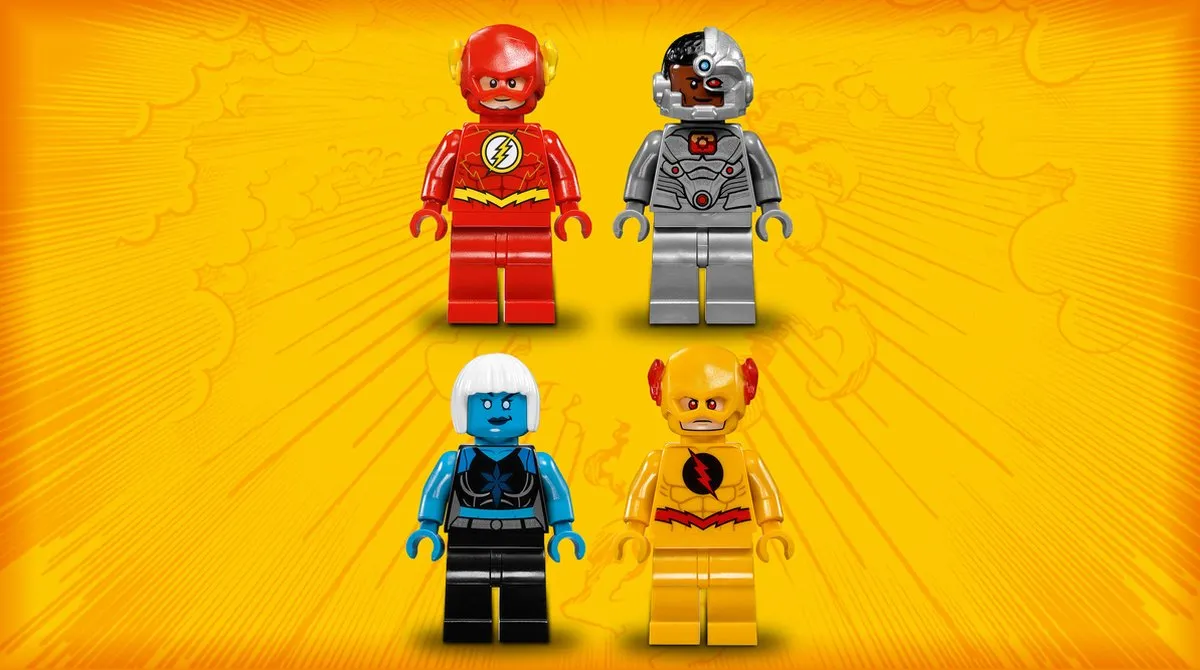 LEGO Super Heroes Speed Force Vriesachtervolging 76098 - 271 Stukken