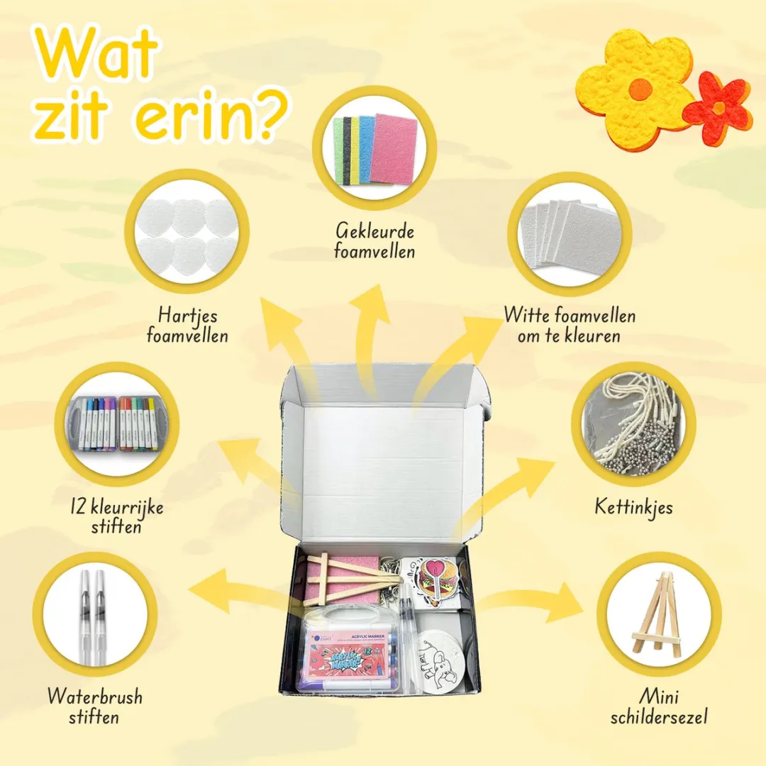 CosmoToys Knutselset - 56-delig - Divers