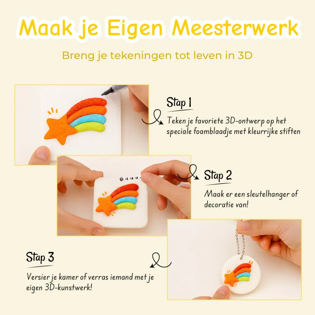 CosmoToys Knutselset - 56-delig - Divers
